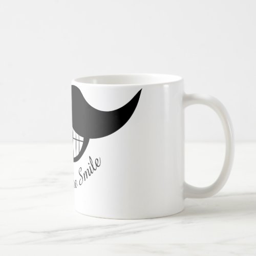 Mustache Smile Coffee Mug