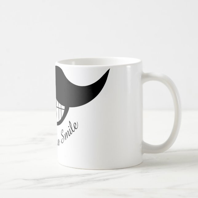 Mustache Smile Coffee Mug (Right)