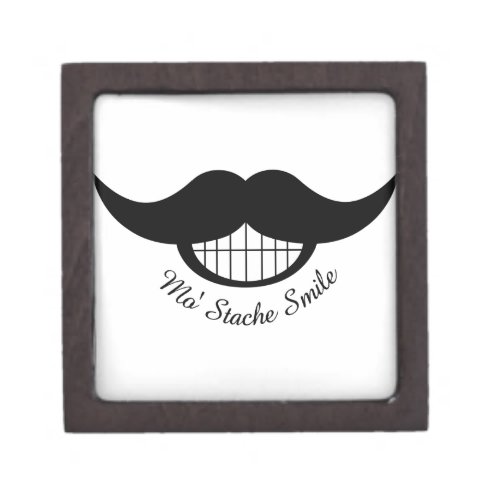 Mustache Smile Gift Box