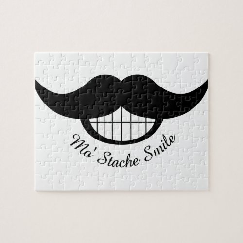 Mustache Smile Jigsaw Puzzle