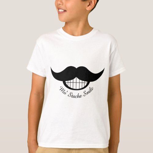 Mustache Smile T_Shirt