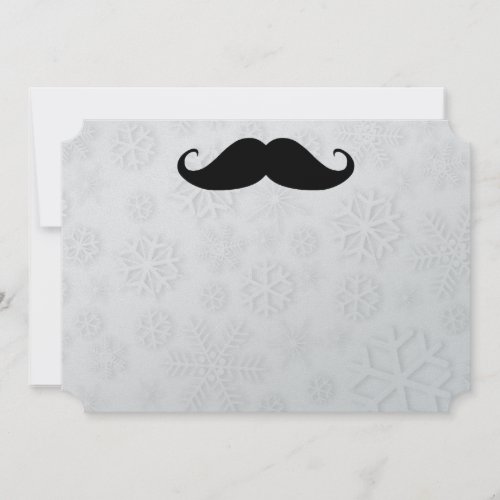 Mustache Snow Shower Designer Destiny Destinys