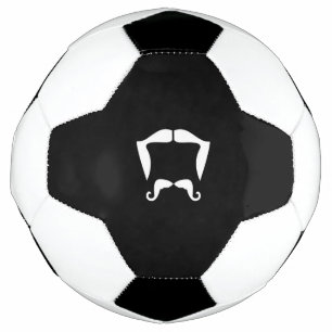 Mustache Soccer Ball