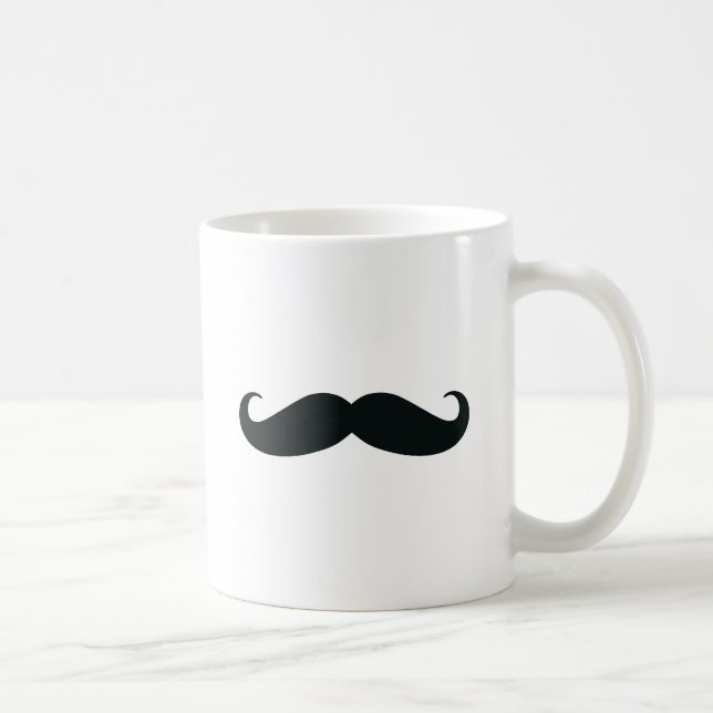 Mustache Stache Coffee Mug (Right)