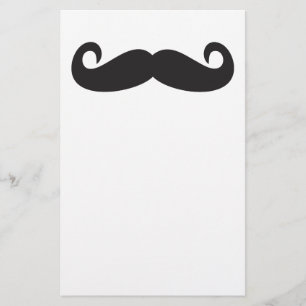 Mustache Stationery