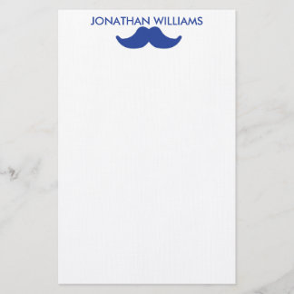 Mustache Stationery