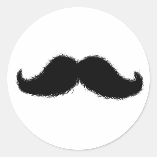 Mustache sticker (Front)