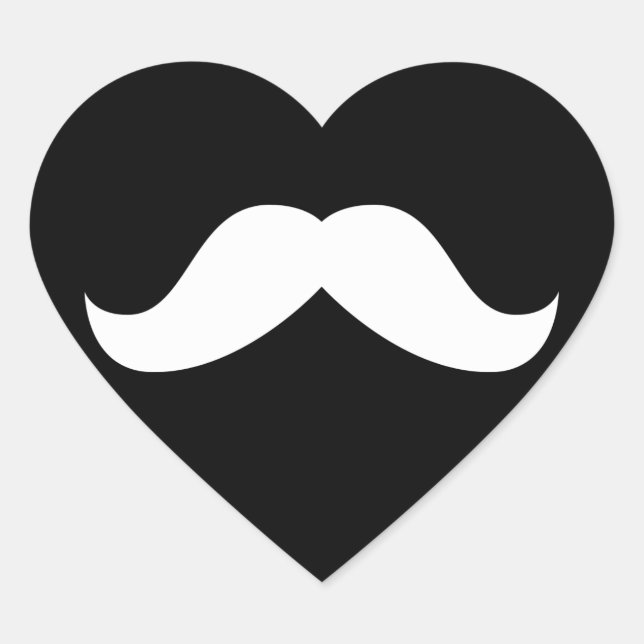 Mustache Sticker (Front)