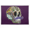 Mustache Sugar Skull Placemats (Color Version)