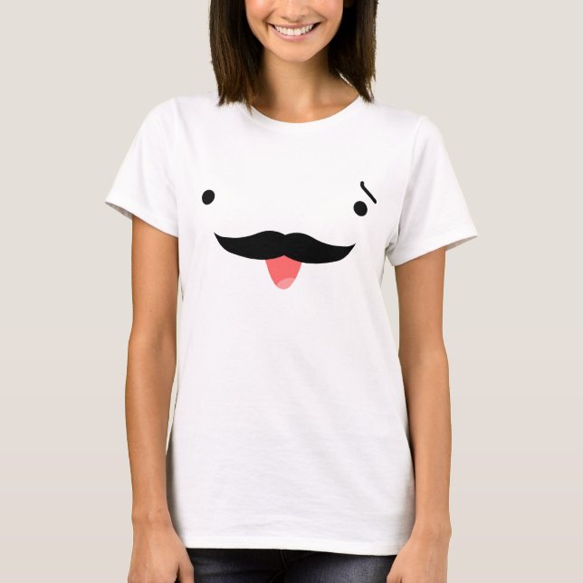 Mustache T-Shirt (Front)