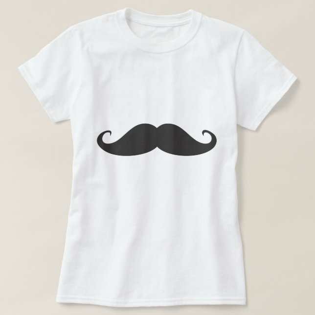 Mustache T-Shirt (Design Front)