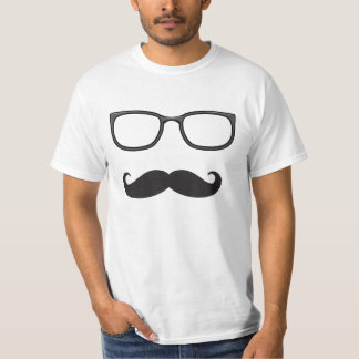 mustache T shirt