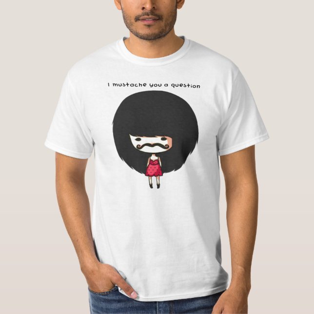 Mustache T-Shirt (Front)