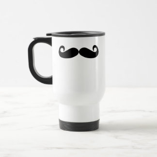 Mustache Travel Mug (for righties)