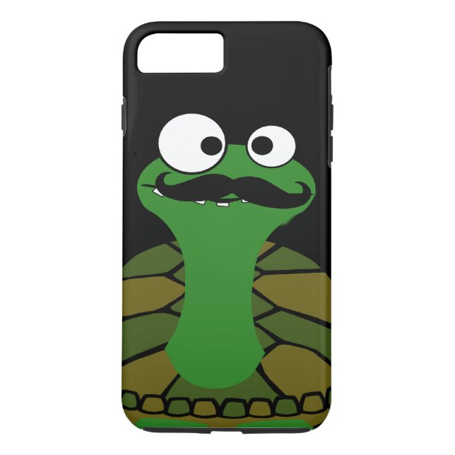 Mustache Turtle Case-Mate iPhone Case (Back)