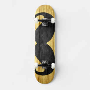 Mustache Vintage Wood #10 Skateboard Deck