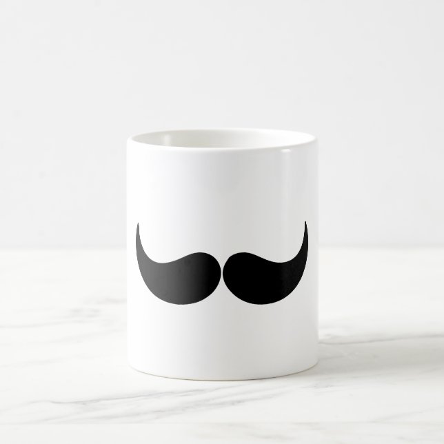 mustaches coffee mug (Center)