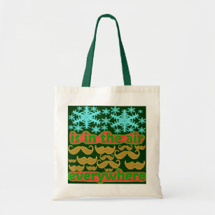 Mustaches Everywhere Tote Bag