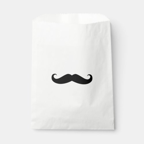 Mustaches Favor Bag