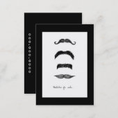 Mustaches For Sale Vertical Chubby Business Card (Front/Back)