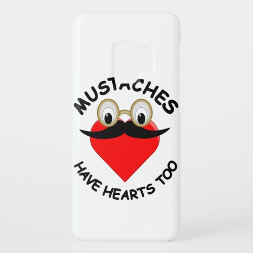 Mustaches Have Hearts Too Case_Mate Samsung Galaxy S9 Case