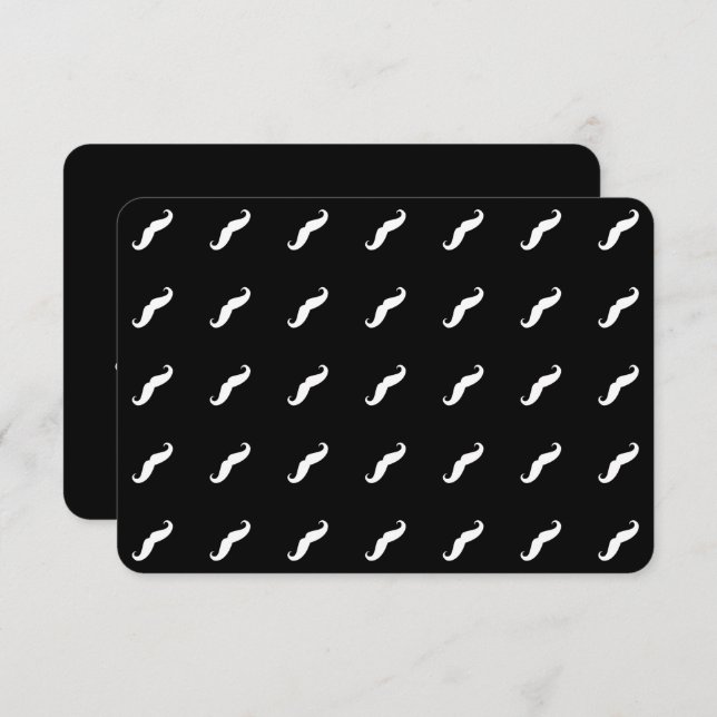 Mustaches Invitation (Front/Back)