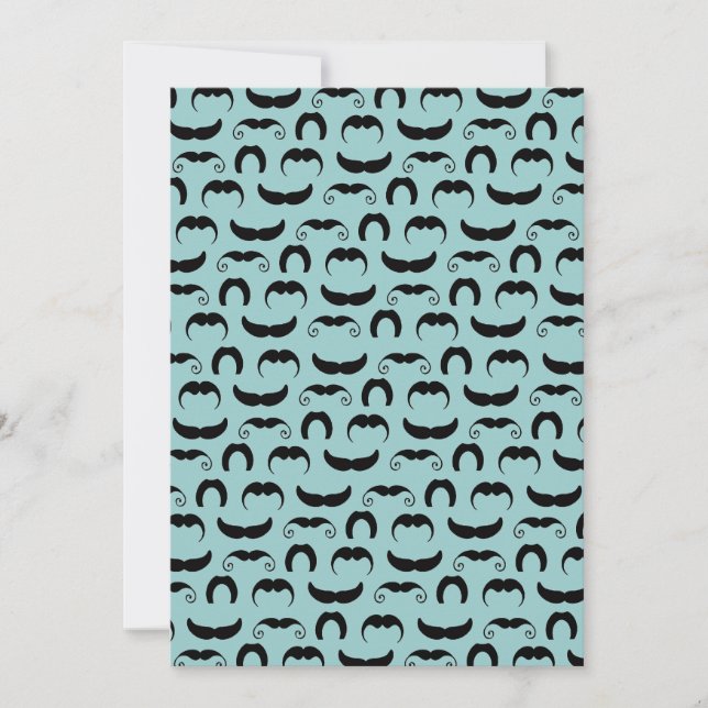 Mustaches Invitation (Front)