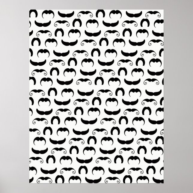 Mustaches Poster (Front)