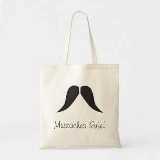 Mustaches Rule! - Tote Bag