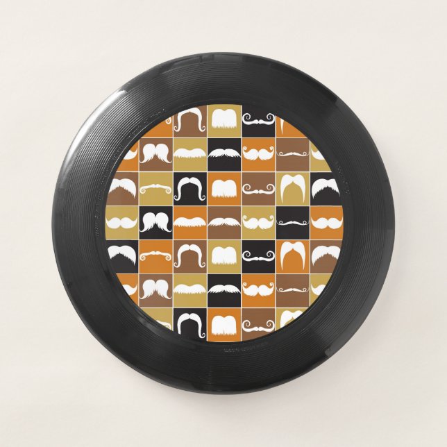 Mustaches Wham-o Ultimate Frisbee  (Front)