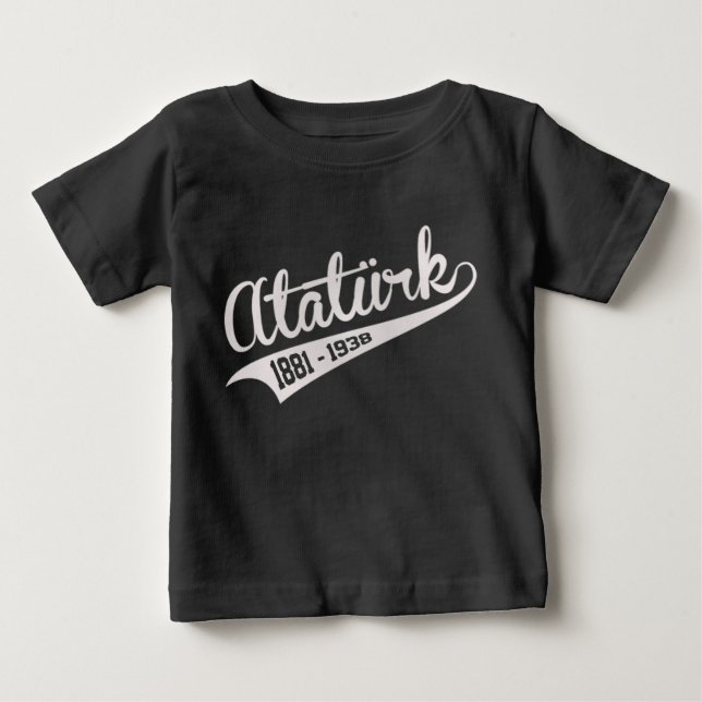 Mustafa Kemal Ataturk Baby T-Shirt (Front)
