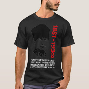 Mustafa Kemal Ataturk Father of Turkey Flag3  T-Shirt
