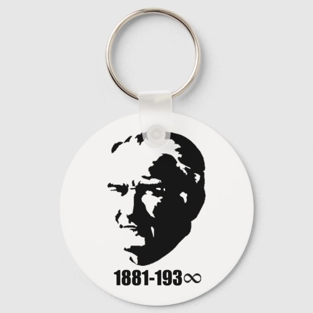 Mustafa Kemal Ataturk Keychain (Front)
