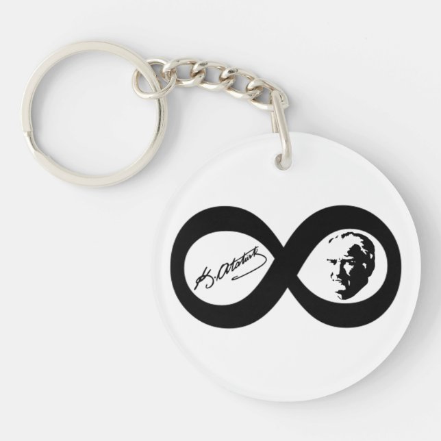Mustafa Kemal Ataturk Keychain (Front)