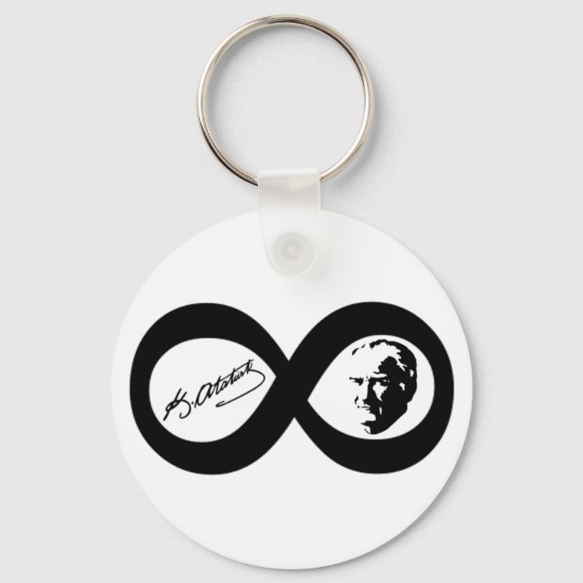 Mustafa Kemal Ataturk Keychain (Front)