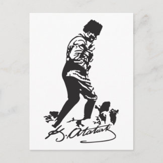 Mustafa Kemal Ataturk Postcard