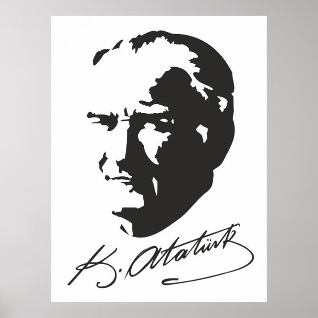 Mustafa Kemal Atatürk Poster (Front)