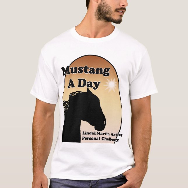 Mustang a Day Personal Challenge T-Shirt (Front)