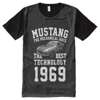 Mustang All-Over-Print Shirt