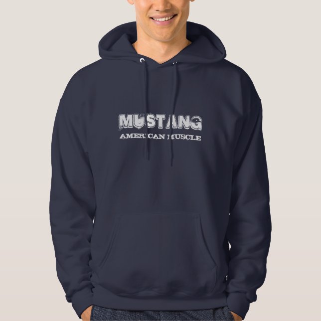 Mustang american muscle hoodie (Front)