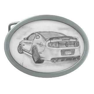 Mustang Belt Buckle