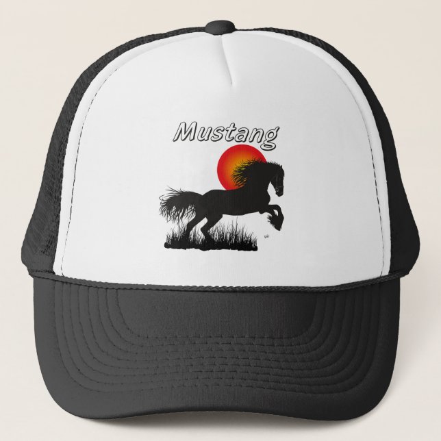 Mustang Cap Truckerkappe (Front)