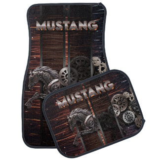 Mustang, car, mats, carpet style, strong, tech car floor mat