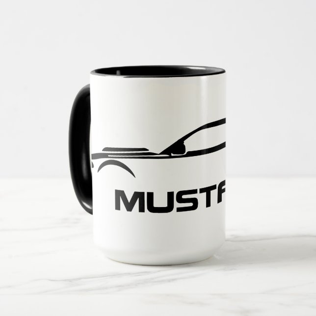 Mustang Coffee Mug (Front Left)