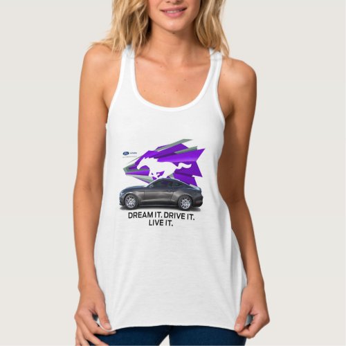 Mustang Customizer Women's T-Shirt Dress Tank Top
