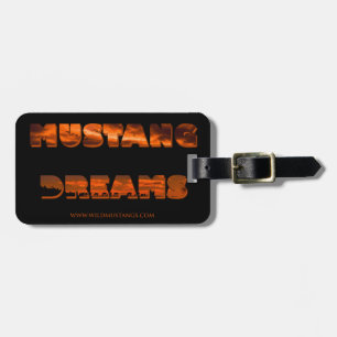 Mustang Dreams - Luggage Tag