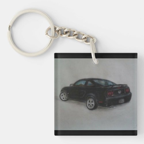 Mustang GT Keychain