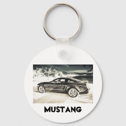 Mustang GT Keychain