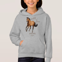 Mustang horse gifts for girls personalized name