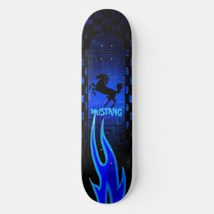 Mustang Horse Skateboard Deck